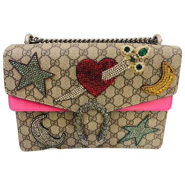 Gucci dionysus beige cloth handbag