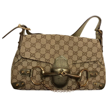 Gucci beige cloth handbag