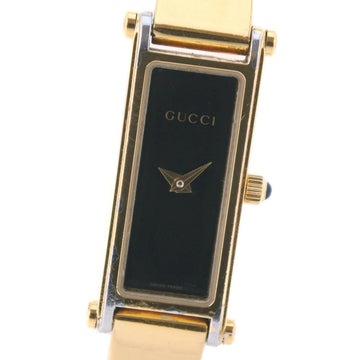 Gucci silver gold plated watch