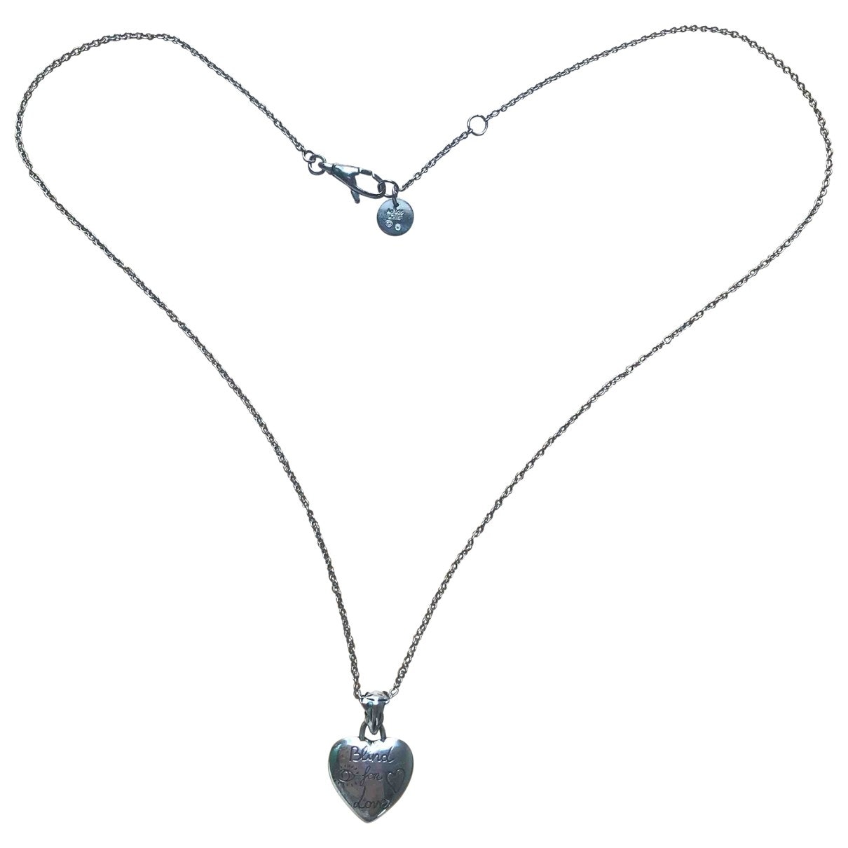 Gucci silver silver necklaces