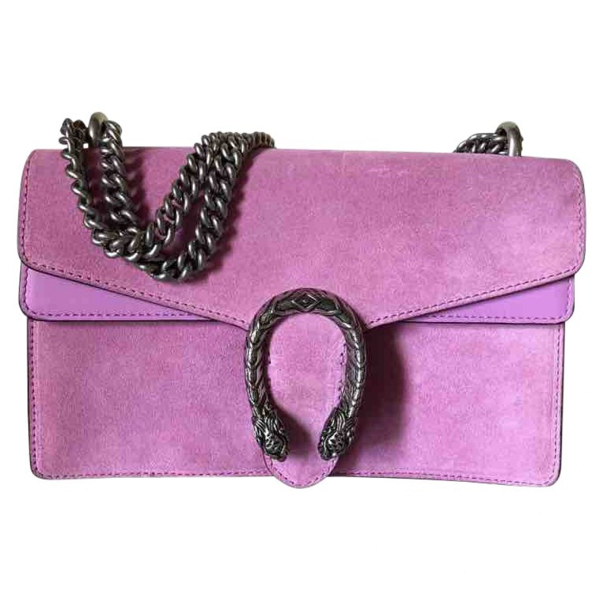 Gucci dionysus pink suede handbag