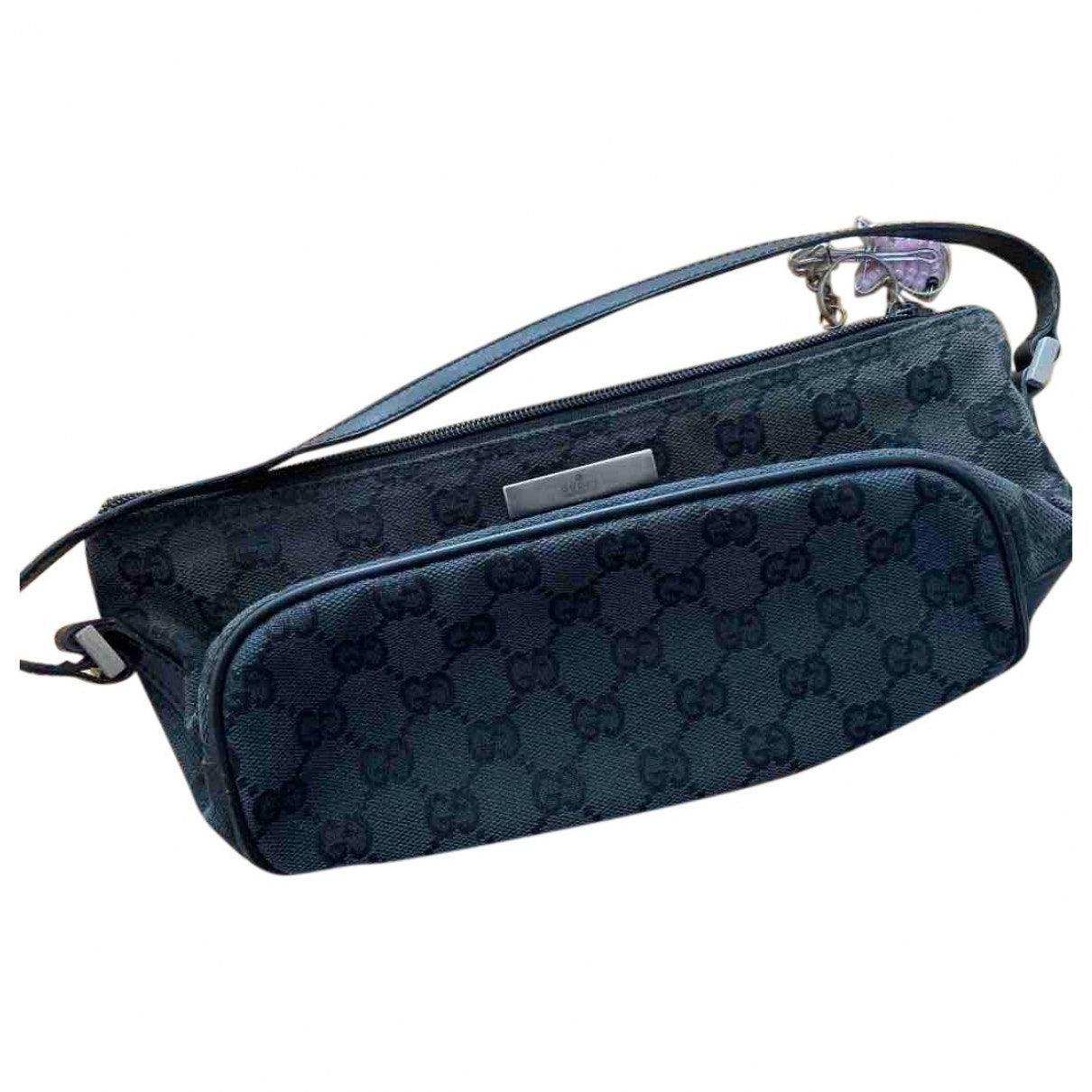 Gucci black cloth handbag