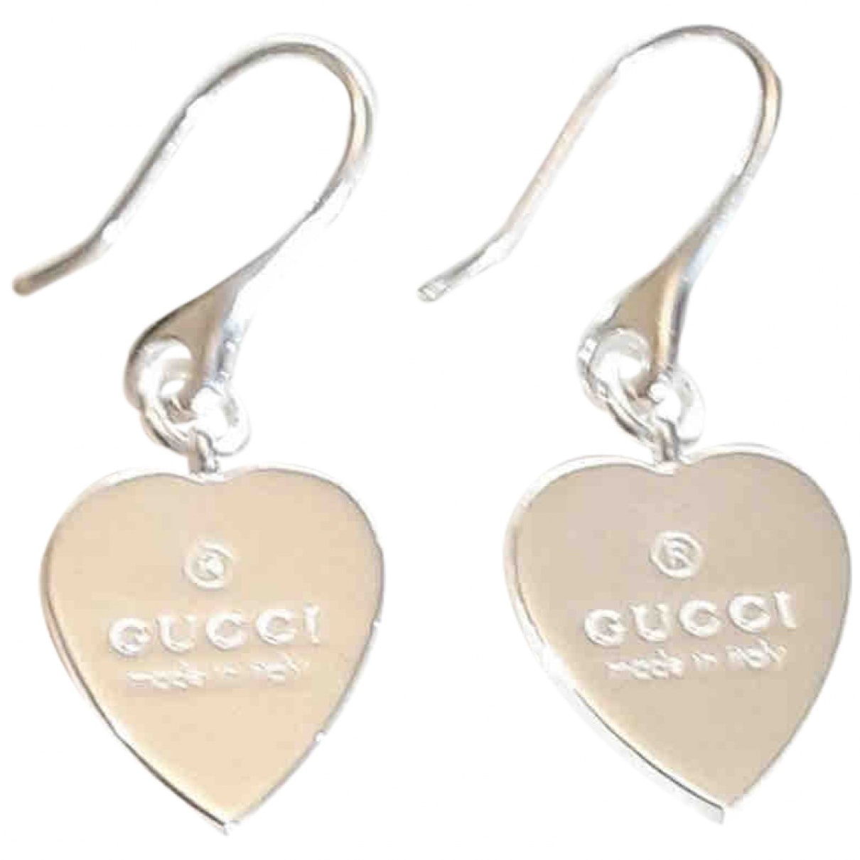 Gucci silver silver earrings