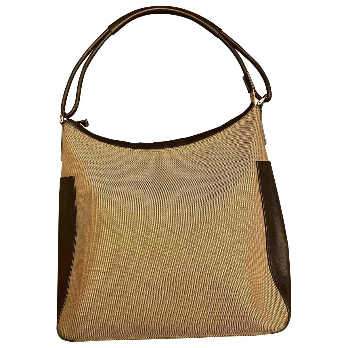 Gucci beige cloth handbag