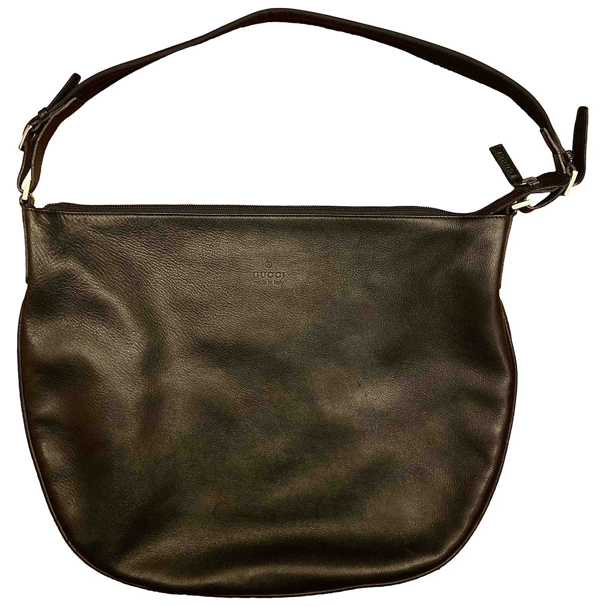 Gucci black leather handbag