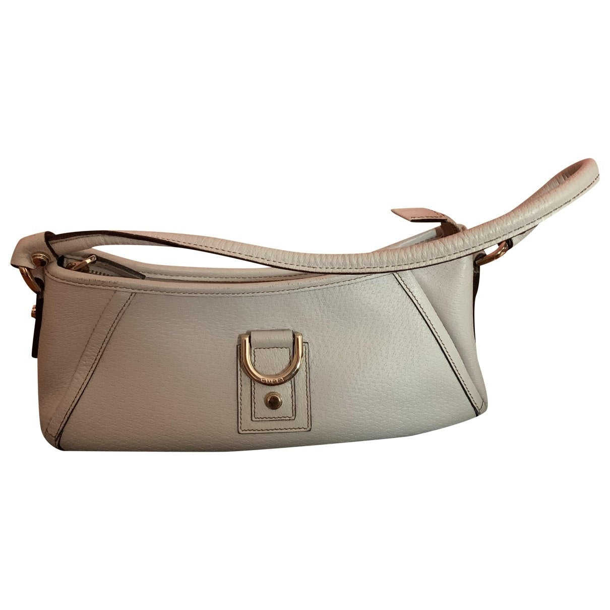 Gucci  White Leather Clutch bag