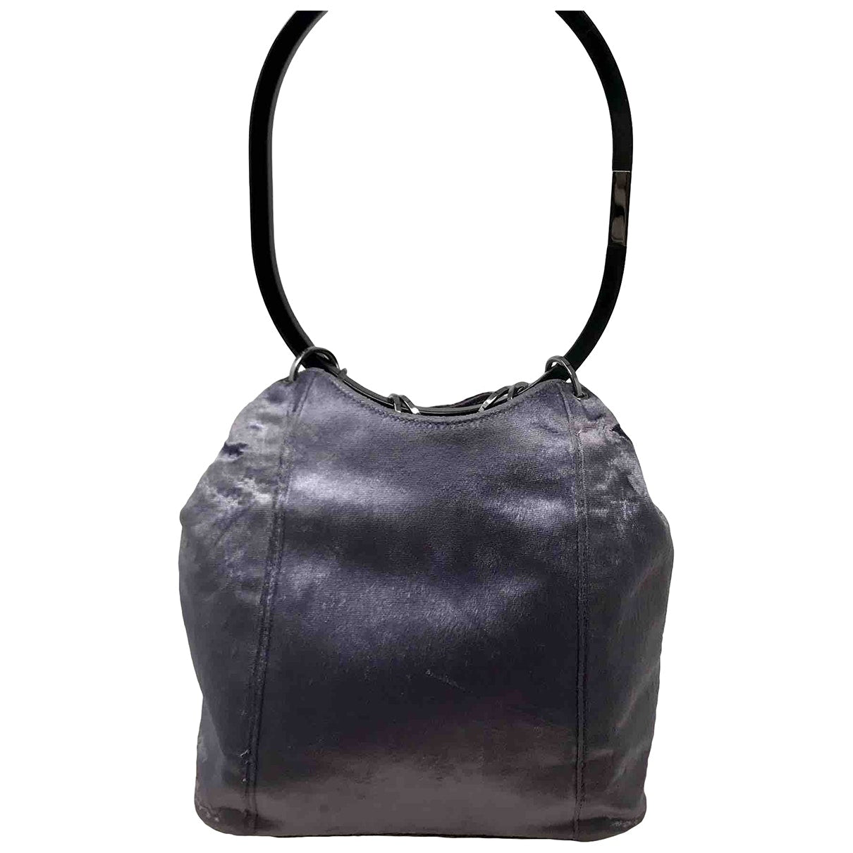 Gucci purple velvet handbag