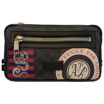 Gucci black leather bag