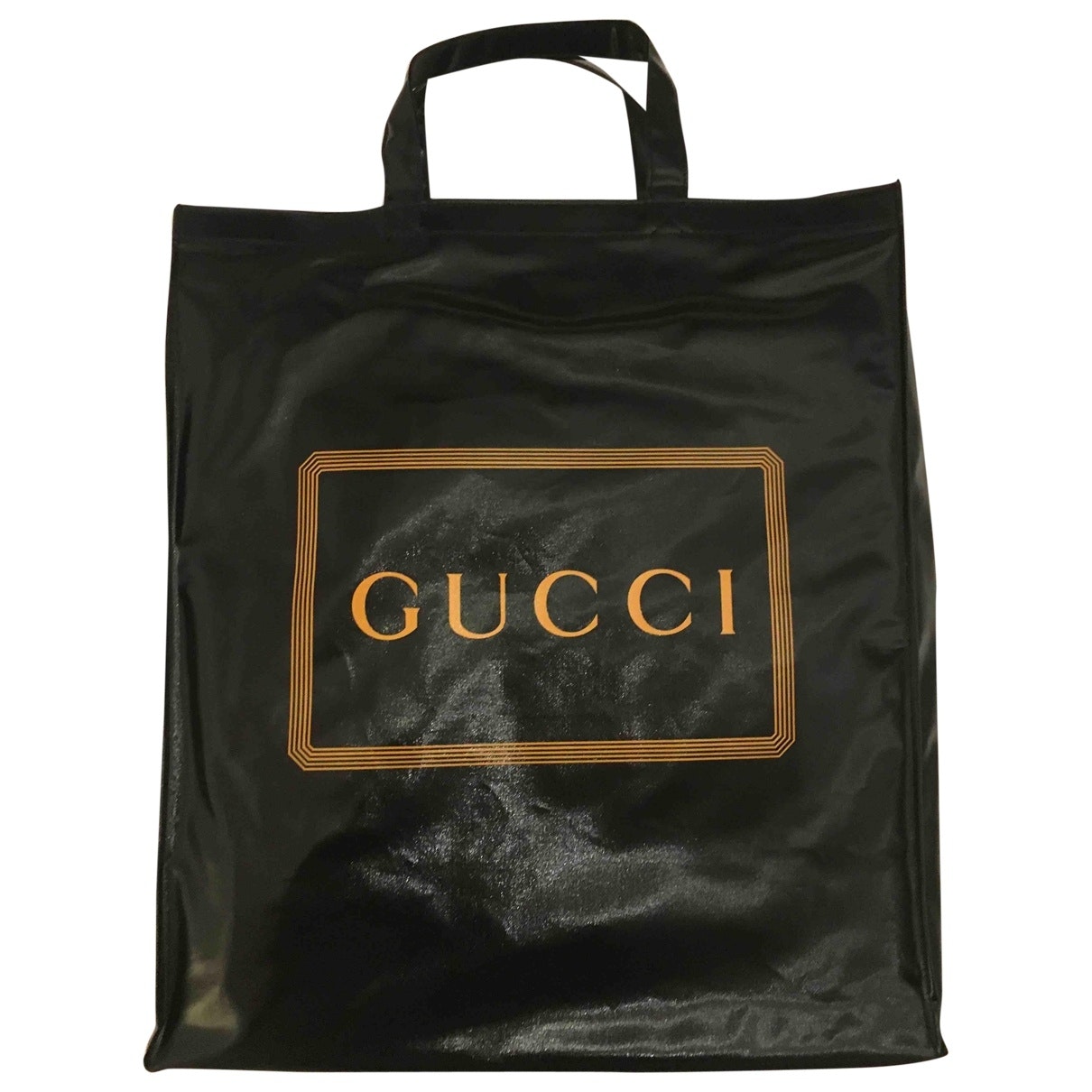 Gucci black cloth handbag