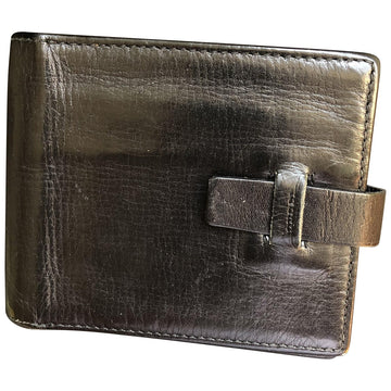 Gucci black leather case