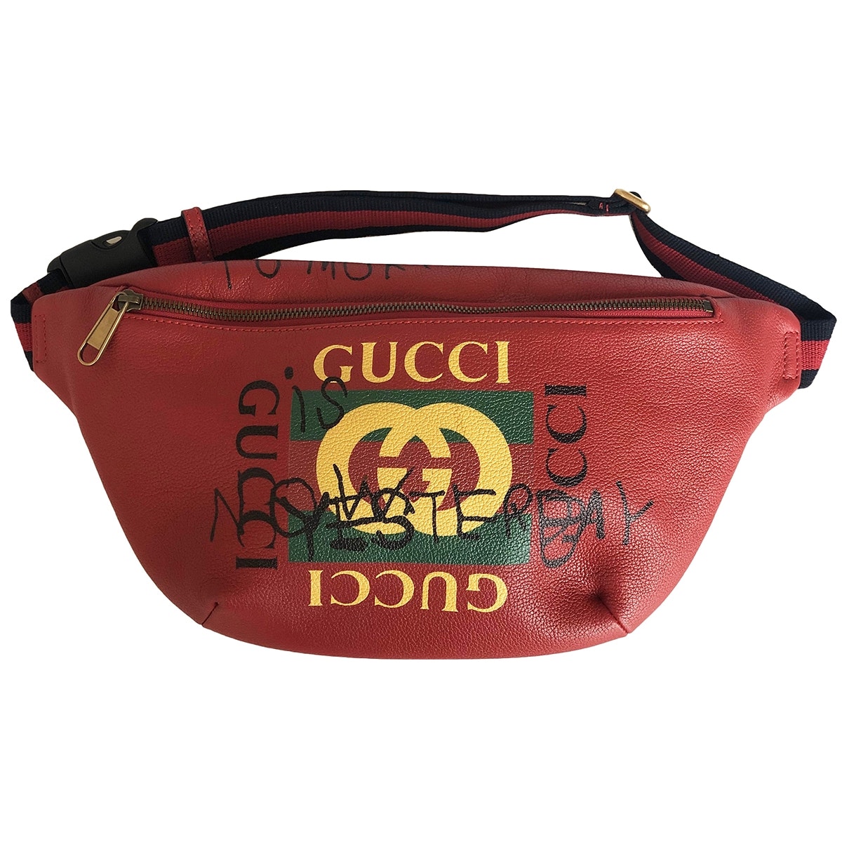Gucci coco capitán multicolour leather clutch bag