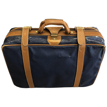 Gucci blue cloth travel bag