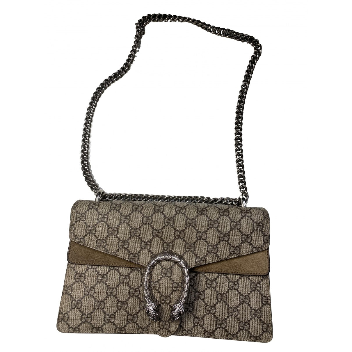 Gucci dionysus beige cloth handbag