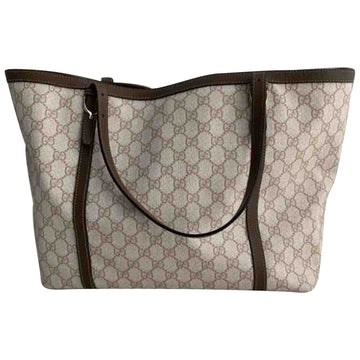 Gucci beige cloth handbag