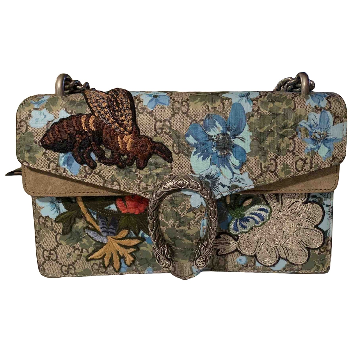 Gucci dionysus beige cloth handbag