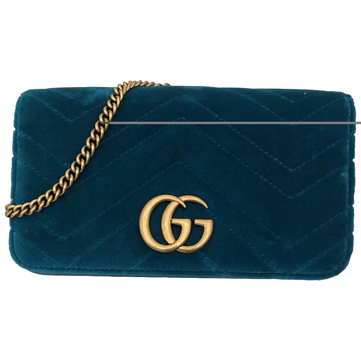 Gucci marmont purple velvet handbag