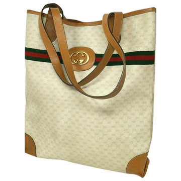 Gucci ophidia beige cloth handbag