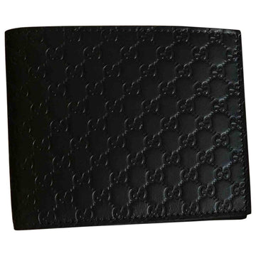 Gucci black leather case