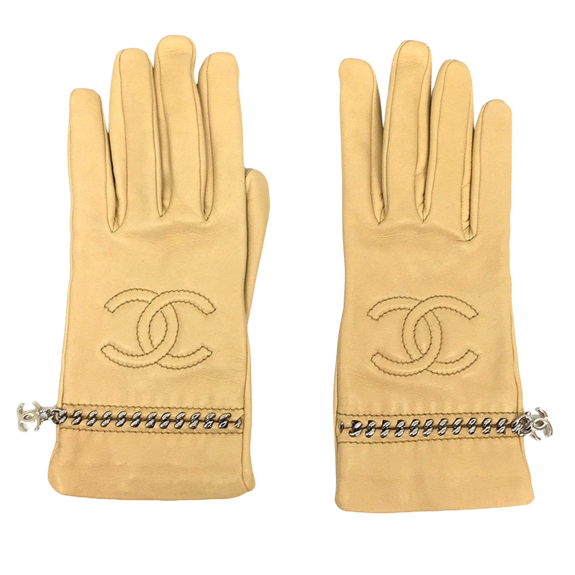 Top Quality Chanel Coco Mark Gloves