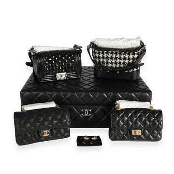 Top Quality Chanel NIB Success Story Set of 4 Mini Bags and Trunk
