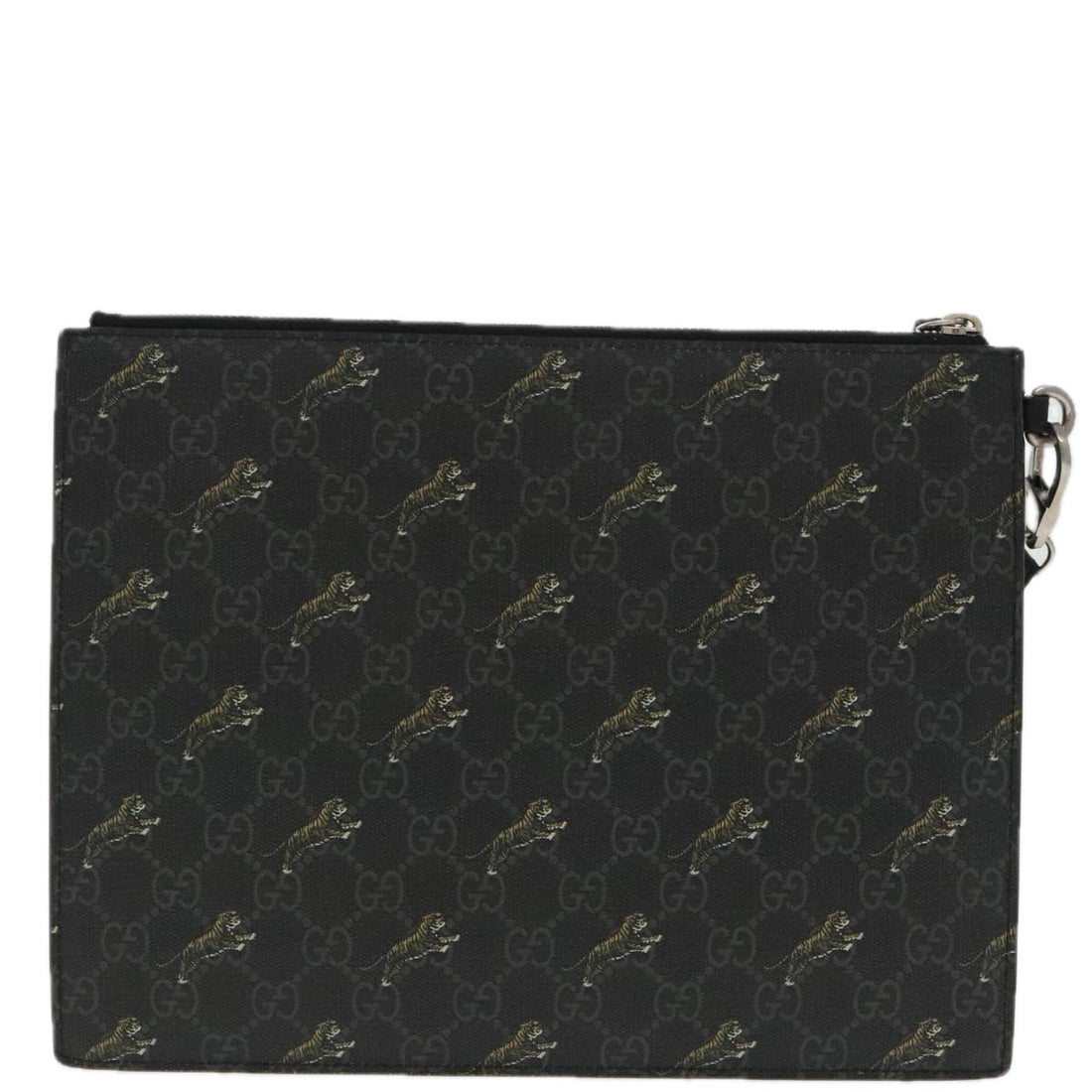 Gucci Gg Supreme  Canvas Clutch Bag