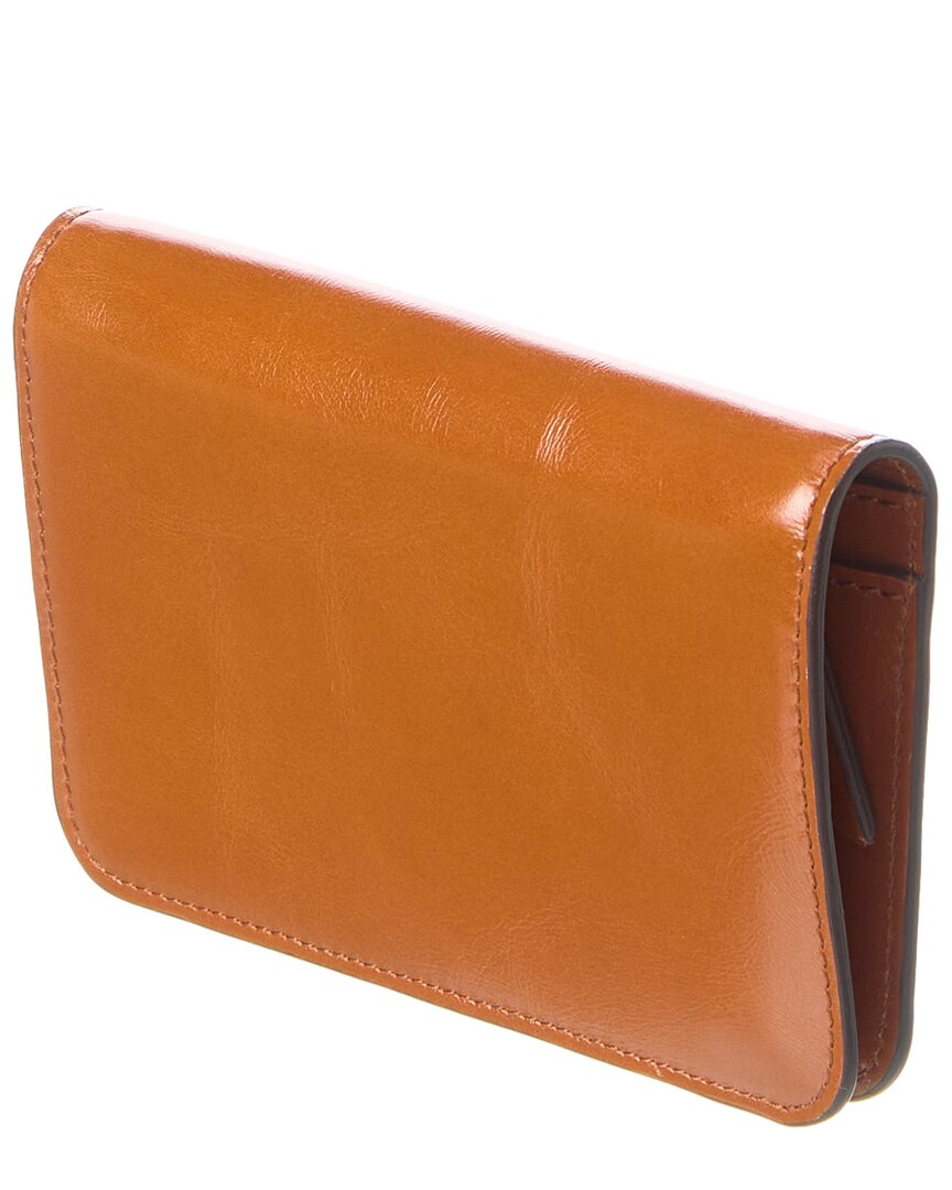 Chloe Logo Leather Card Case