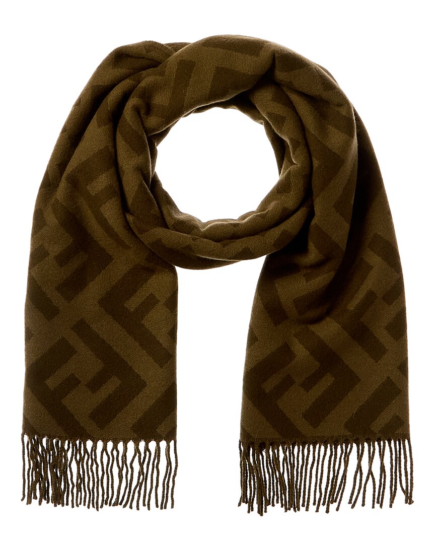Fendi Ff Cashmere Scarf