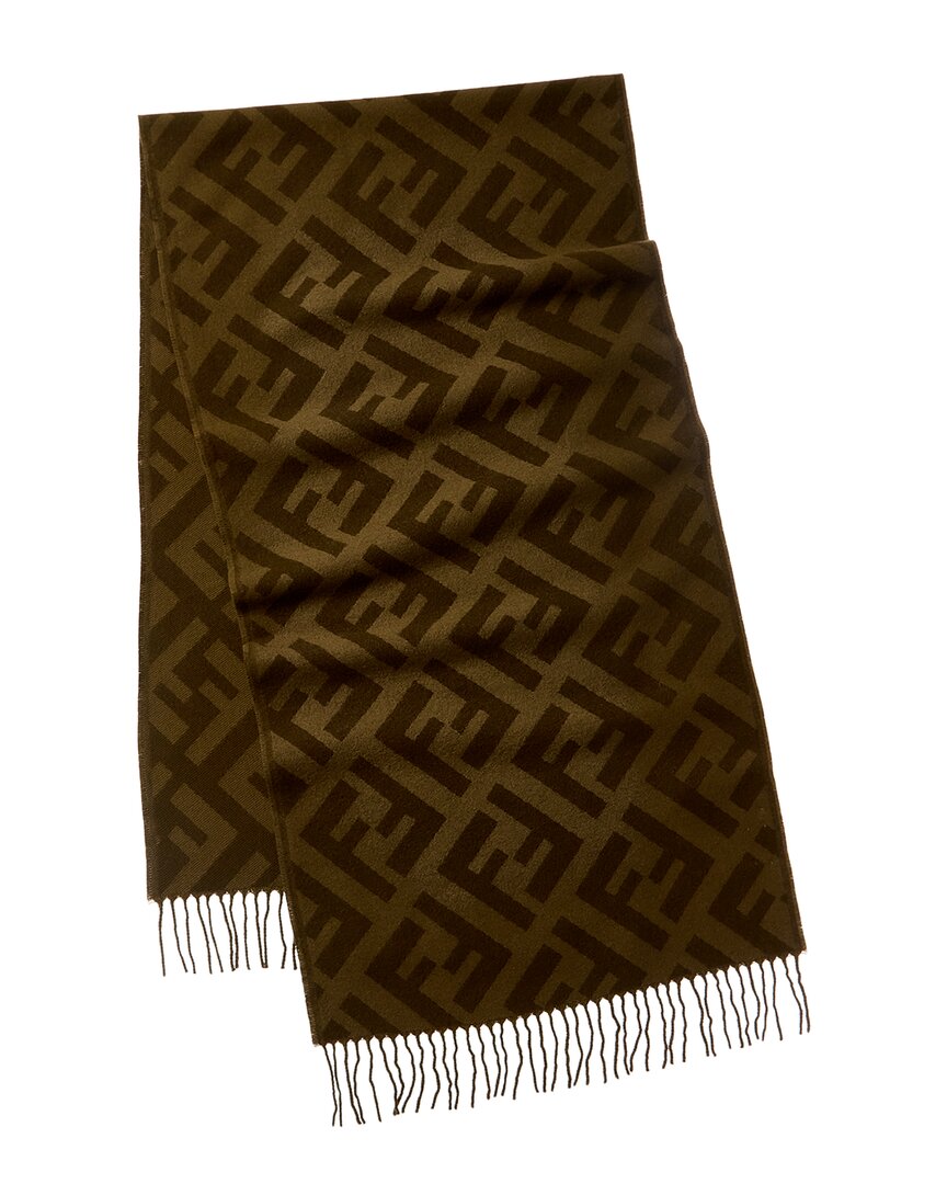 Fendi Ff Cashmere Scarf