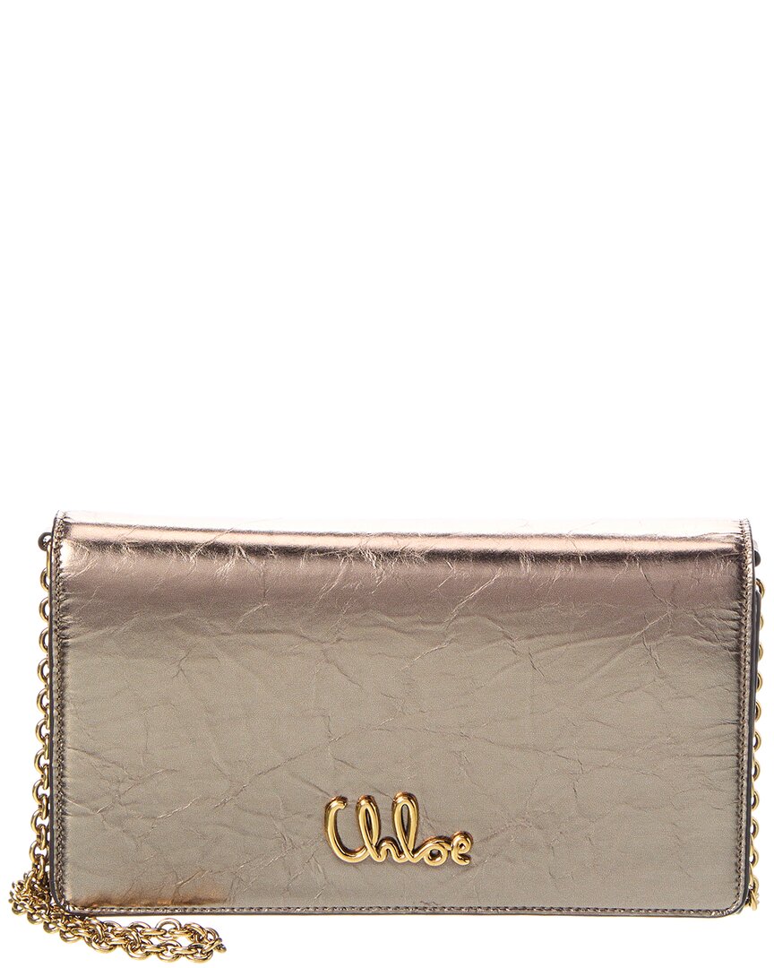 Chloé Iconic Leather Wallet On Chain