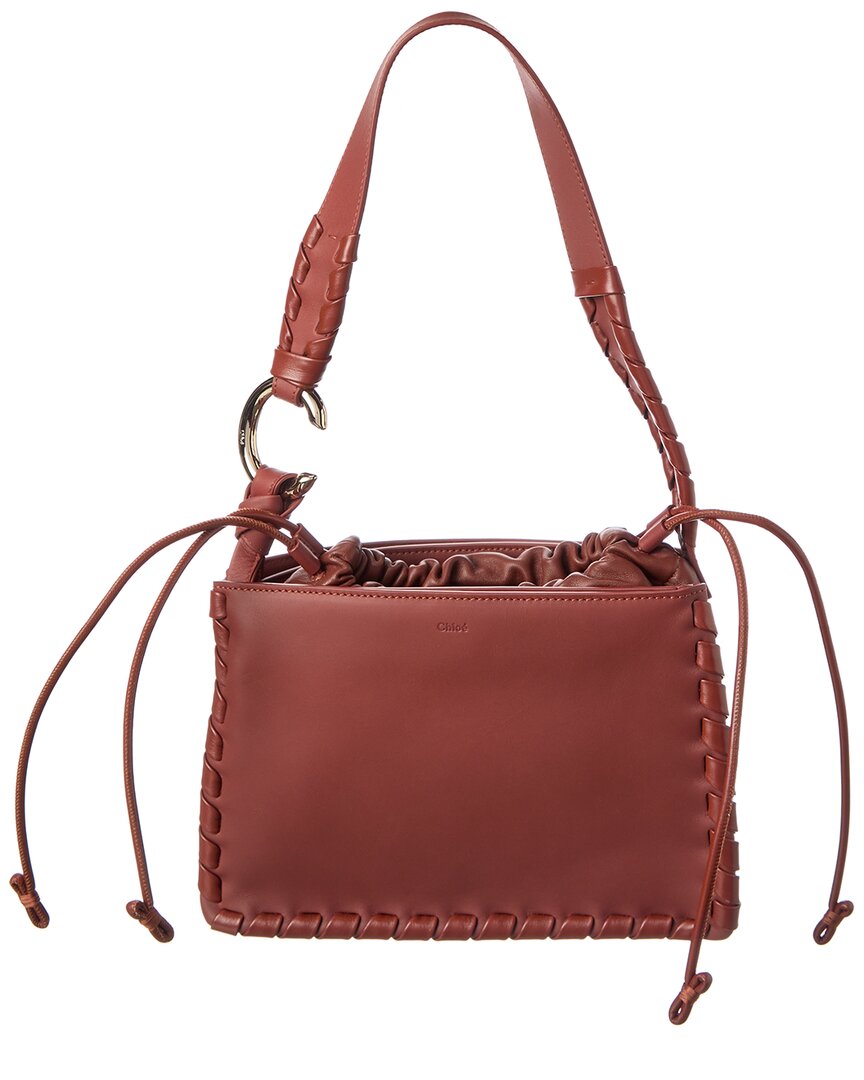 Chloé Mate Gusset Leather Shoulder Bag