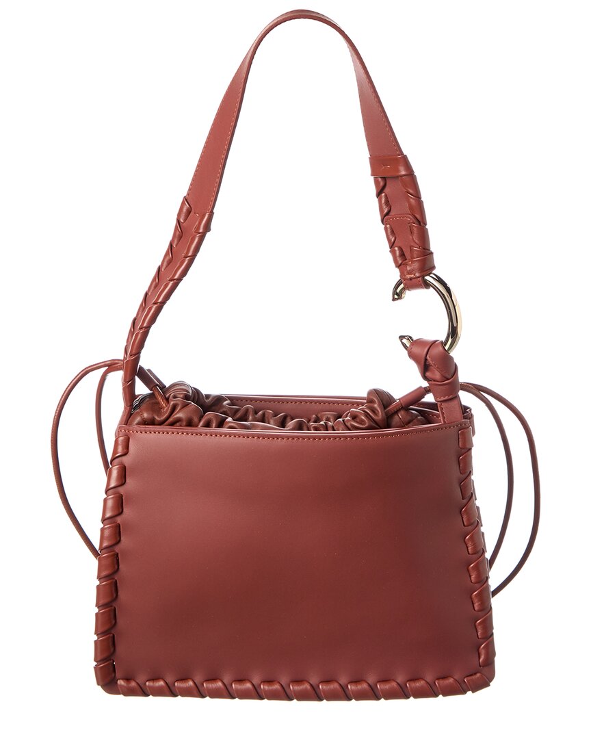 Chloé Mate Gusset Leather Shoulder Bag