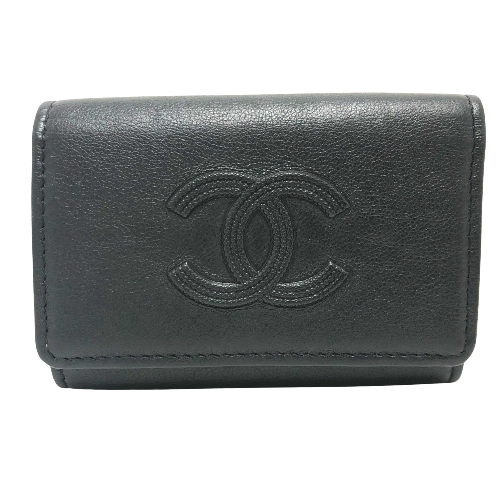 Top Quality Chanel Logo CC Wallet