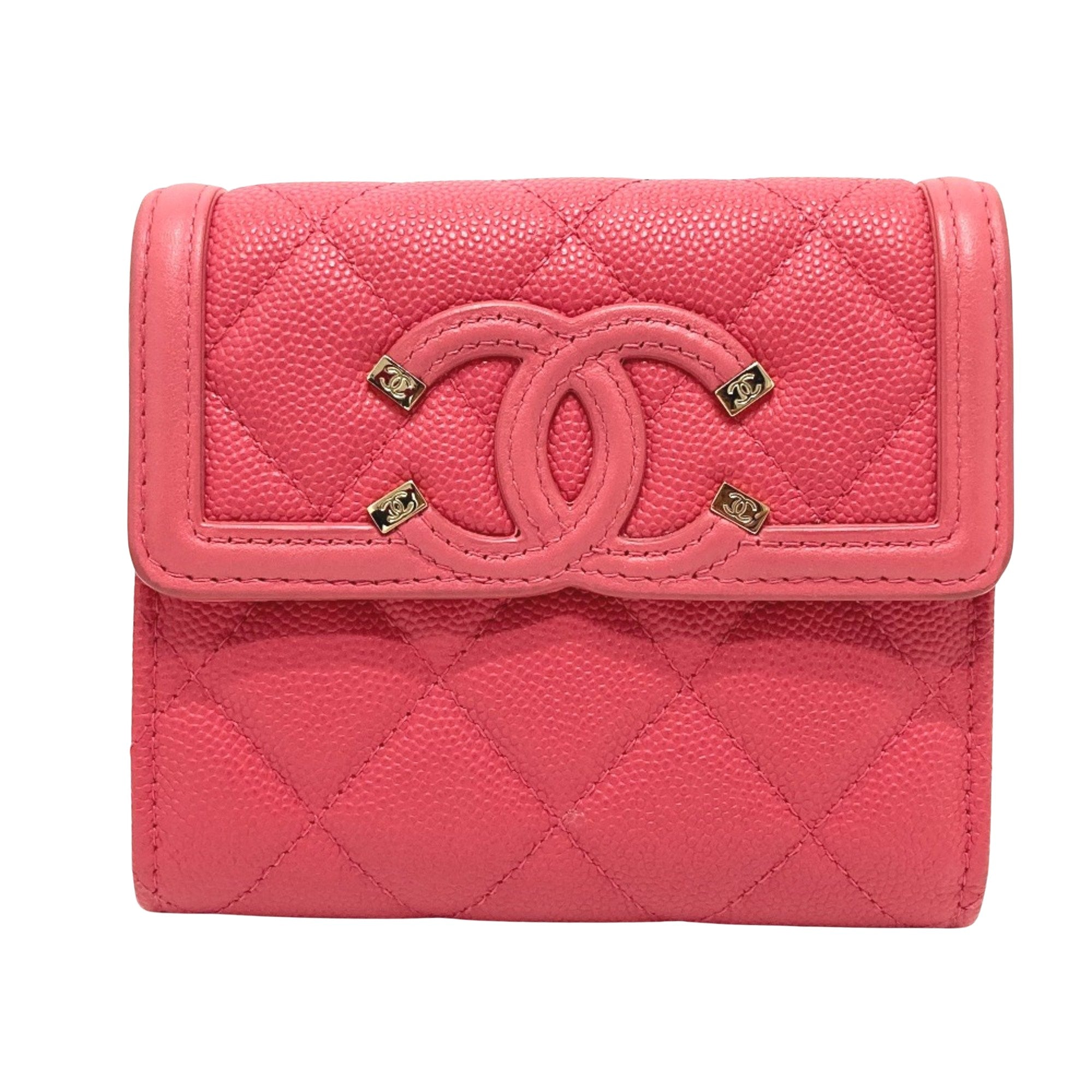 Top Quality Chanel Logo CC Wallet