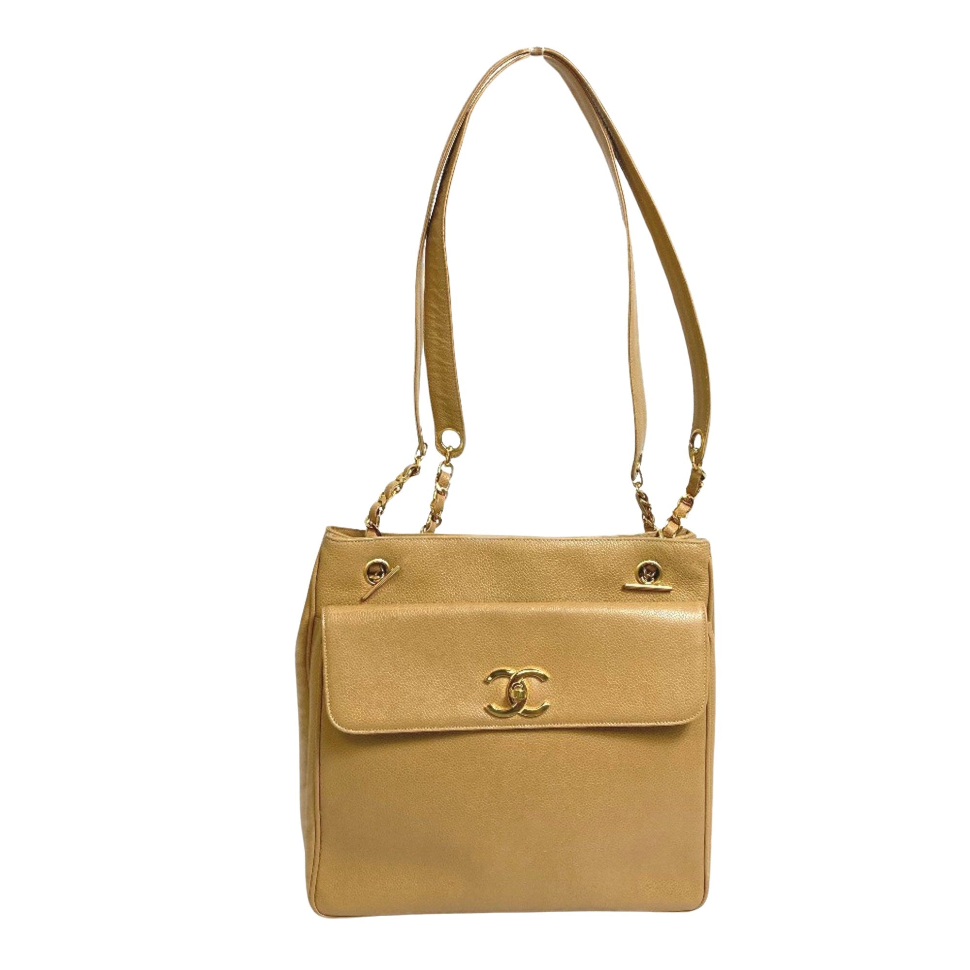 Top Quality Chanel Logo CC Shoulder Bag