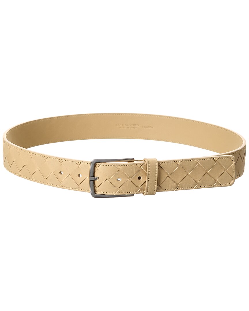Bottega Veneta Intrecciato Leather Belt