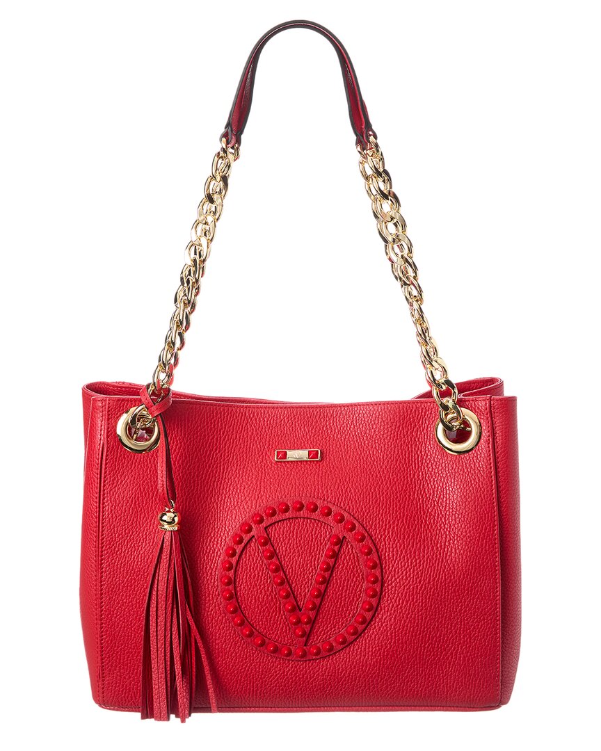 Valentino By Mario Valentino Luisa Rock Leather Shoulder Bag