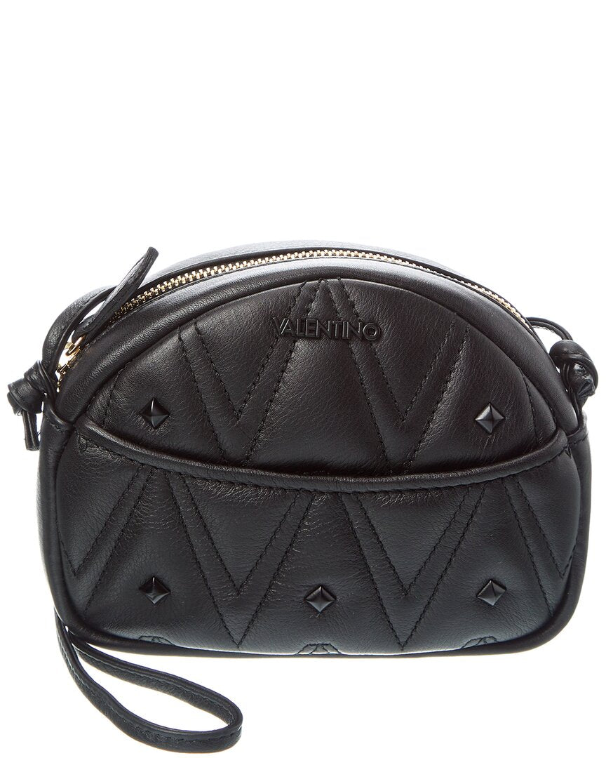 Valentino By Mario Valentino Moony Diamond Leather Crossbody