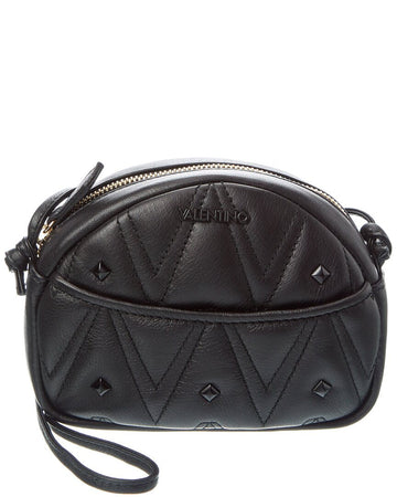 Valentino By Mario Valentino Moony Diamond Leather Crossbody
