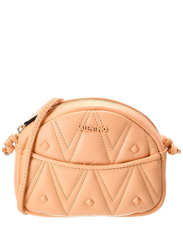Valentino By Mario Valentino Moony Diamond Leather Crossbody