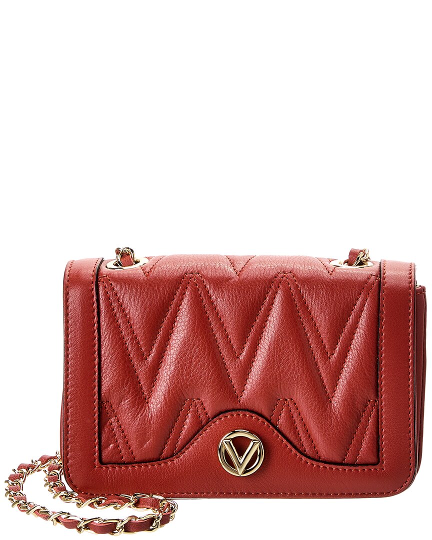 Valentino By Mario Valentino Lady Diamond Leather Crossbody