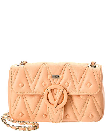 Valentino By Mario Valentino Poisson Diamond Leather Crossbody