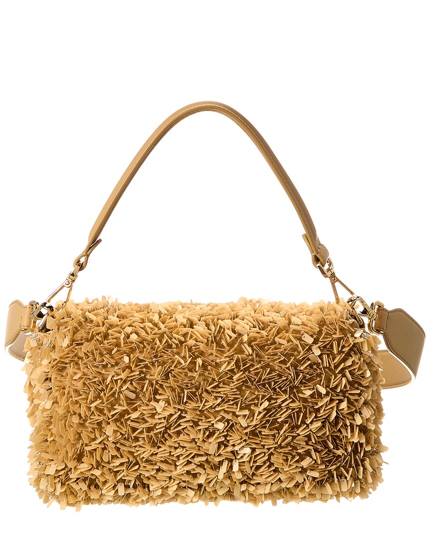 Fendi Baguette Embellished Shoulder Bag