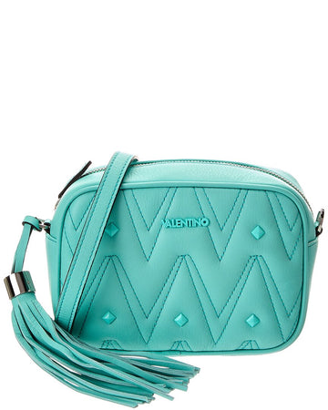 Valentino By Mario Valentino Amel Diamond Leather Crossbody