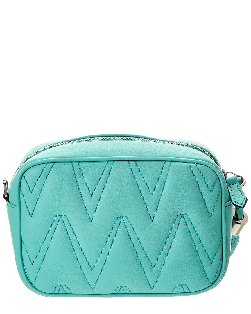 Valentino By Mario Valentino Amel Diamond Leather Crossbody