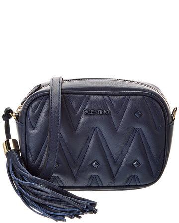 Valentino By Mario Valentino Amel Diamond Leather Crossbody