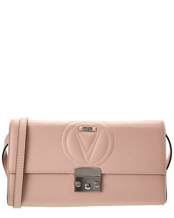 Valentino By Mario Valentino Cocotte Signature Leather Shoulder Bag