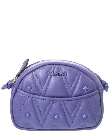 Valentino By Mario Valentino Moony Diamond Leather Crossbody