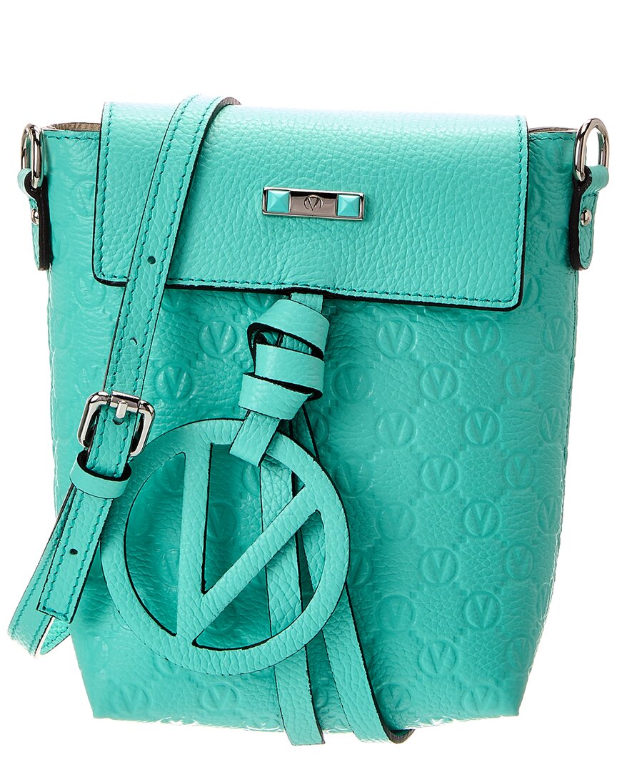 Valentino By Mario Valentino Salma Medallion Leather Crossbody