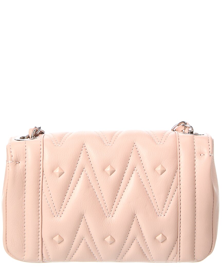 Valentino By Mario Valentino Beatriz Diamond Leather Shoulder Bag