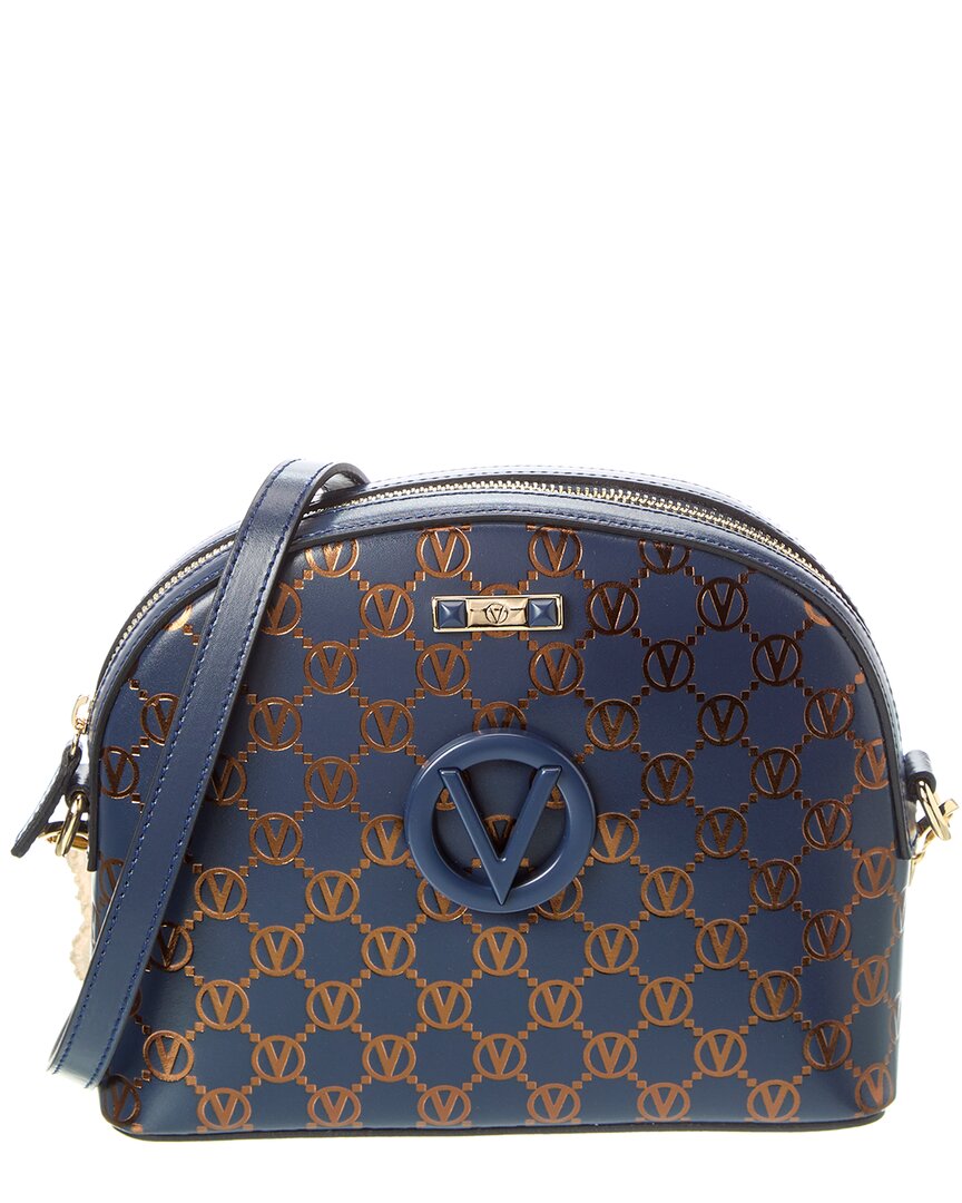 Valentino By Mario Valentino Diana Monogram Leather Crossbody